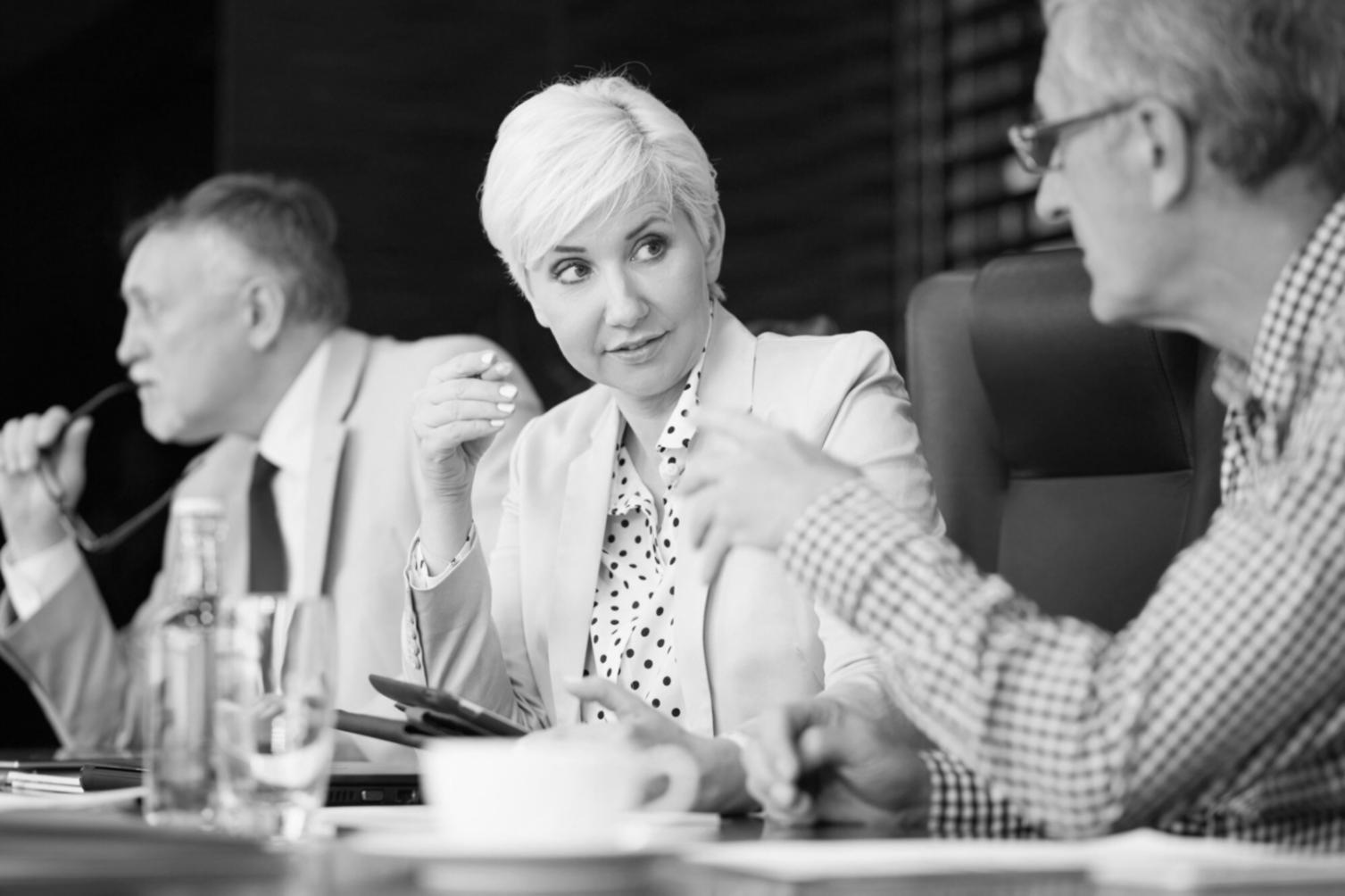 Detailed financial dashboard review session